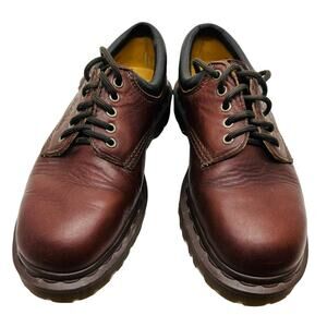 Vintage Doc Martens Brown Lace Up Leather Oxford 5-Eye Lace Up Shoe Size 4